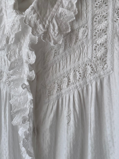 1900s German antique lace blouse