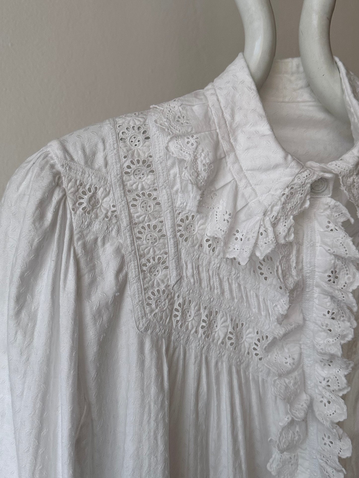 1900s German antique lace blouse