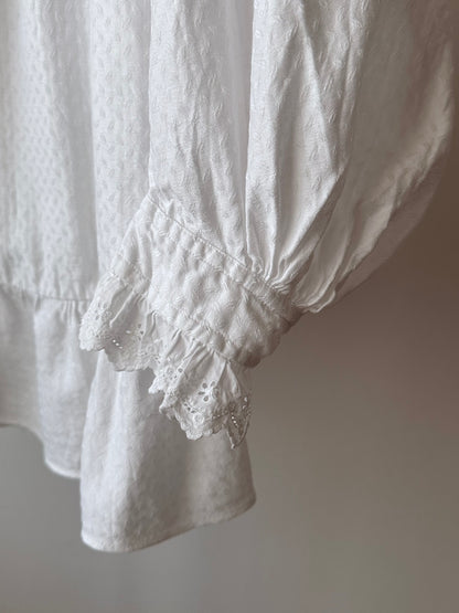1900s German antique lace blouse