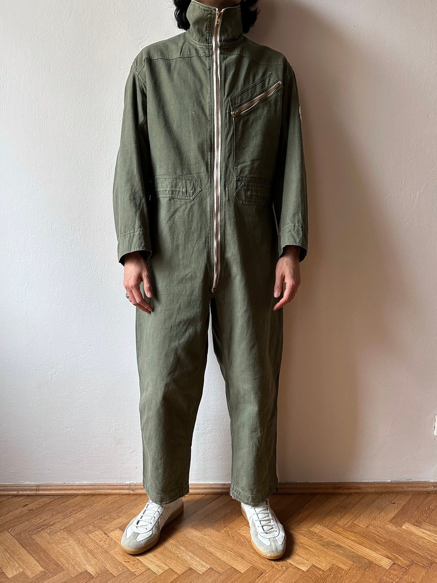 60s French air force jumpsuit