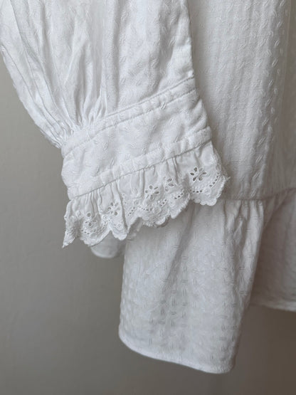 1900s German antique lace blouse