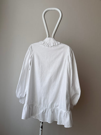 1900s German antique lace blouse