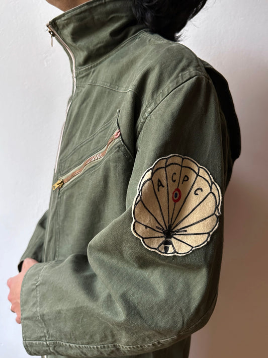 60s French air force jumpsuit