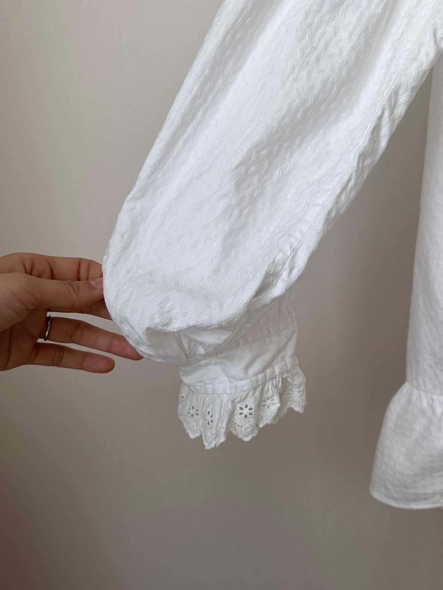 1900s German antique lace blouse