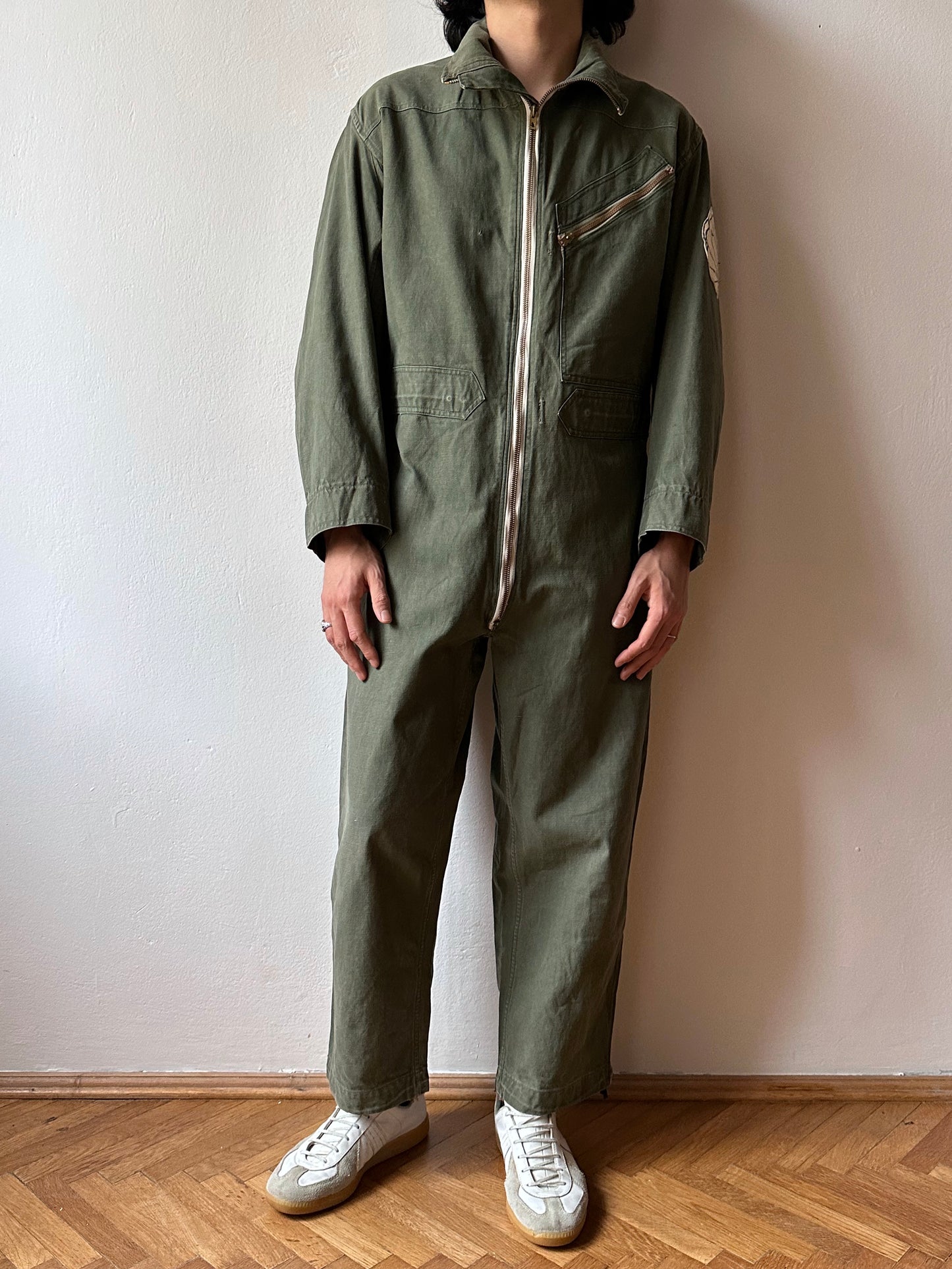 60s French air force jumpsuit