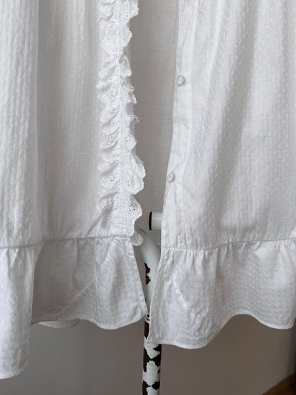 1900s German antique lace blouse