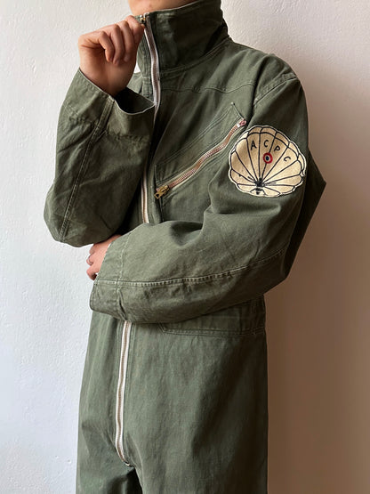 60s French air force jumpsuit