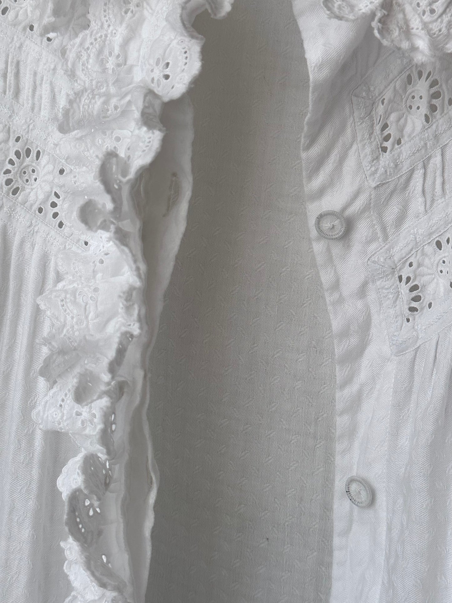 1900s German antique lace blouse