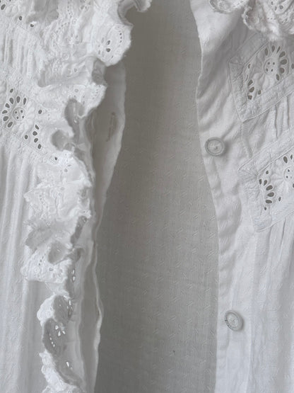 1900s German antique lace blouse