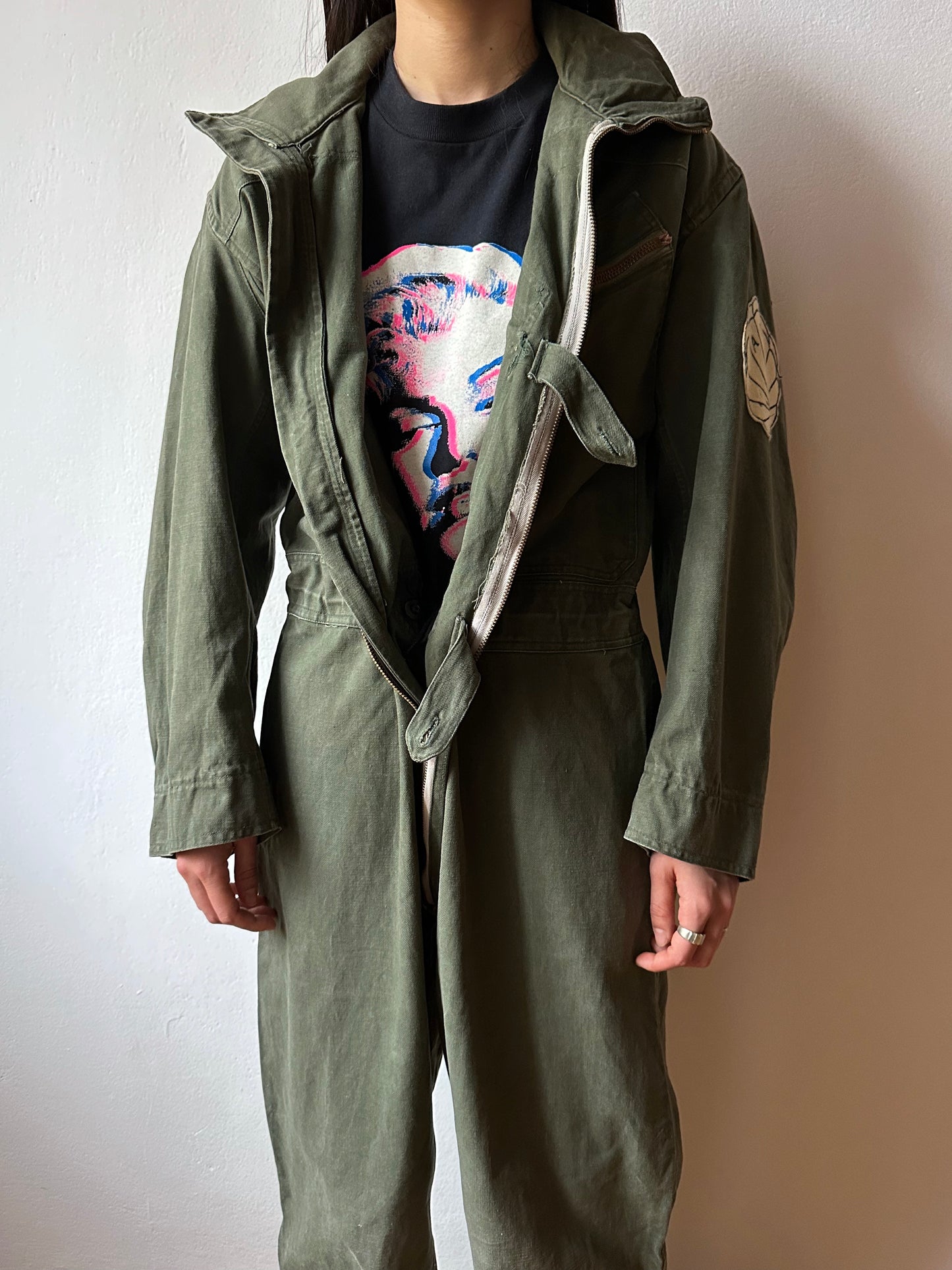 60s French air force jumpsuit