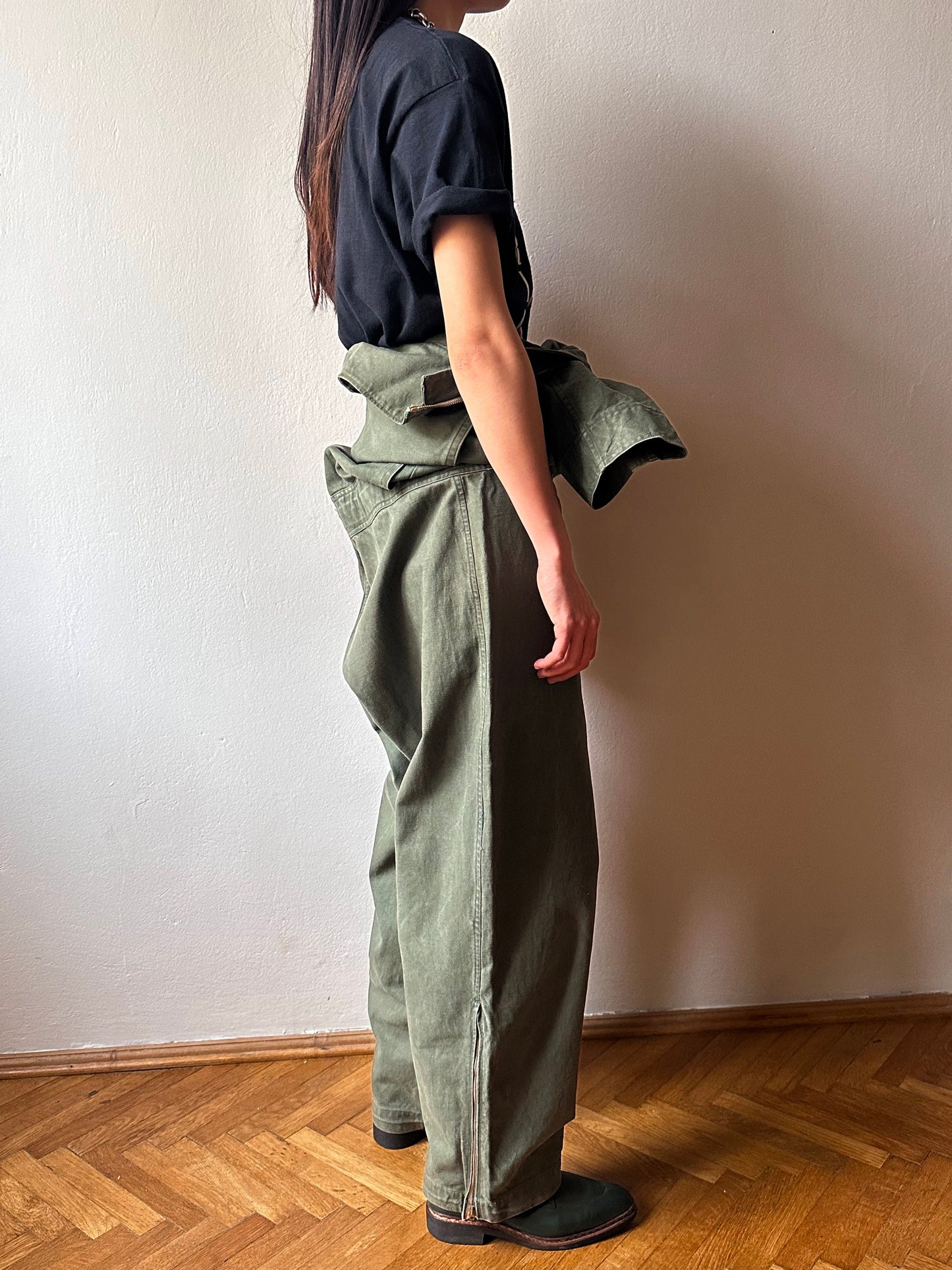 60s French air force jumpsuit