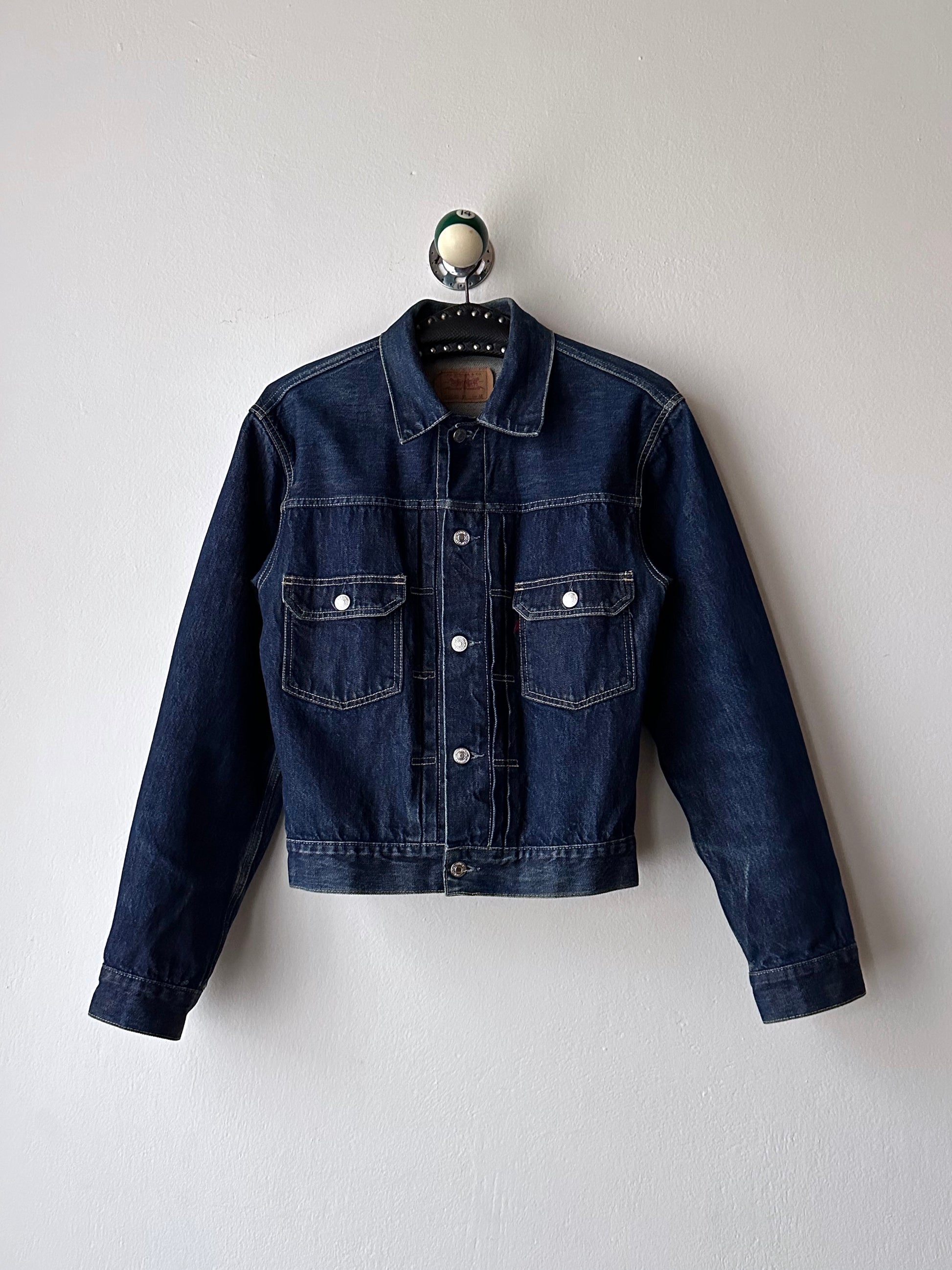 90's Levi's Italy type 2 denim jacket 507 90年代 セカンド Toto Vintage clothing store Praha Showroom totototrip Prague プラハ 古着屋 リーバイス Gジャン Denim デニム ユーロリーバイス ユーロ古着 