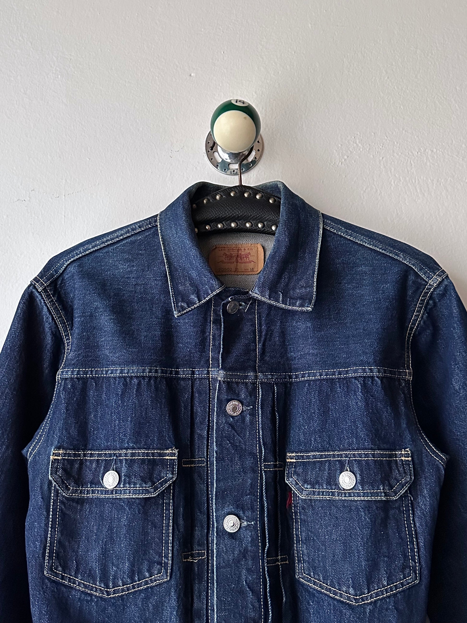 90's Levi's Italy type 2 denim jacket 507 90年代 セカンド Toto Vintage clothing store Praha Showroom totototrip Prague プラハ 古着屋 リーバイス Gジャン Denim デニム ユーロリーバイス ユーロ古着 