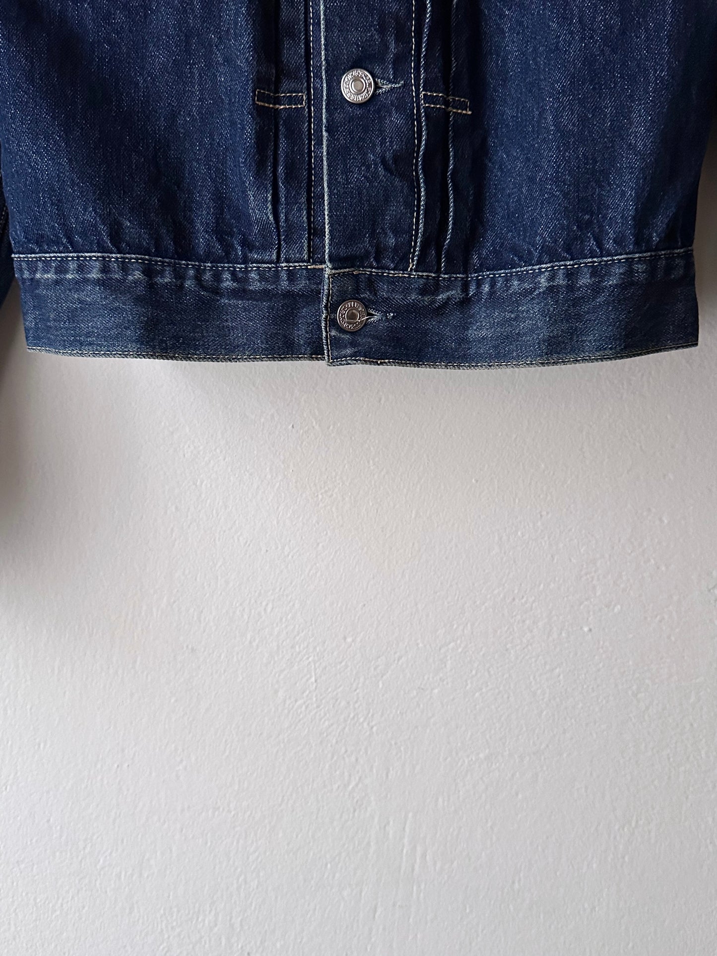 90's Levi's Italy type 2 denim jacket 507 90年代 セカンド Toto Vintage clothing store Praha Showroom totototrip Prague プラハ 古着屋 リーバイス Gジャン Denim デニム ユーロリーバイス ユーロ古着 