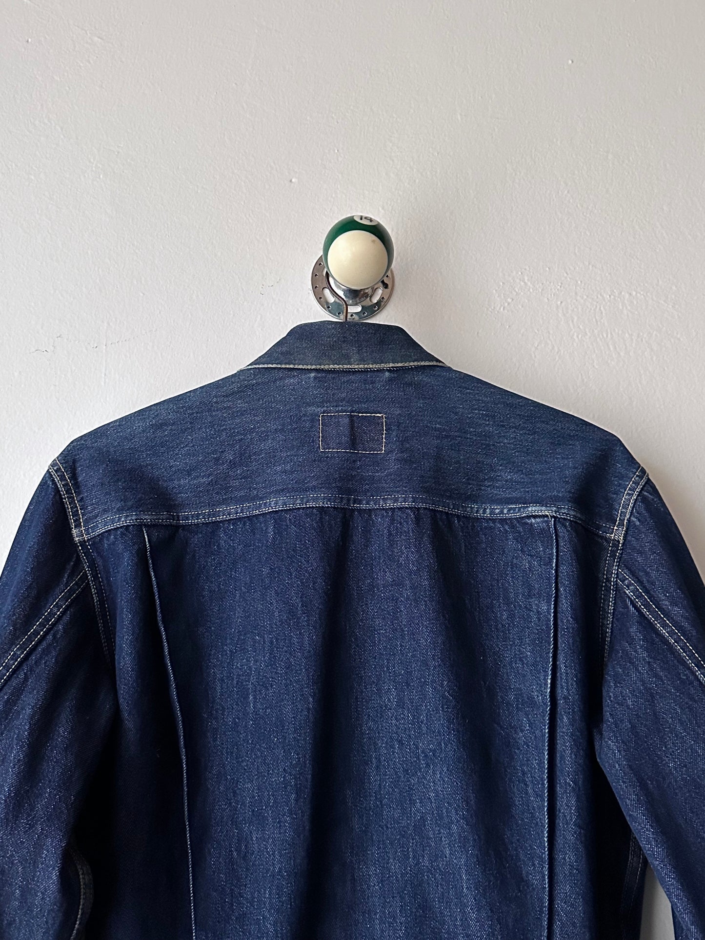 90's Levi's Italy type 2 denim jacket 507 90年代 セカンド Toto Vintage clothing store Praha Showroom totototrip Prague プラハ 古着屋 リーバイス Gジャン Denim デニム ユーロリーバイス ユーロ古着 