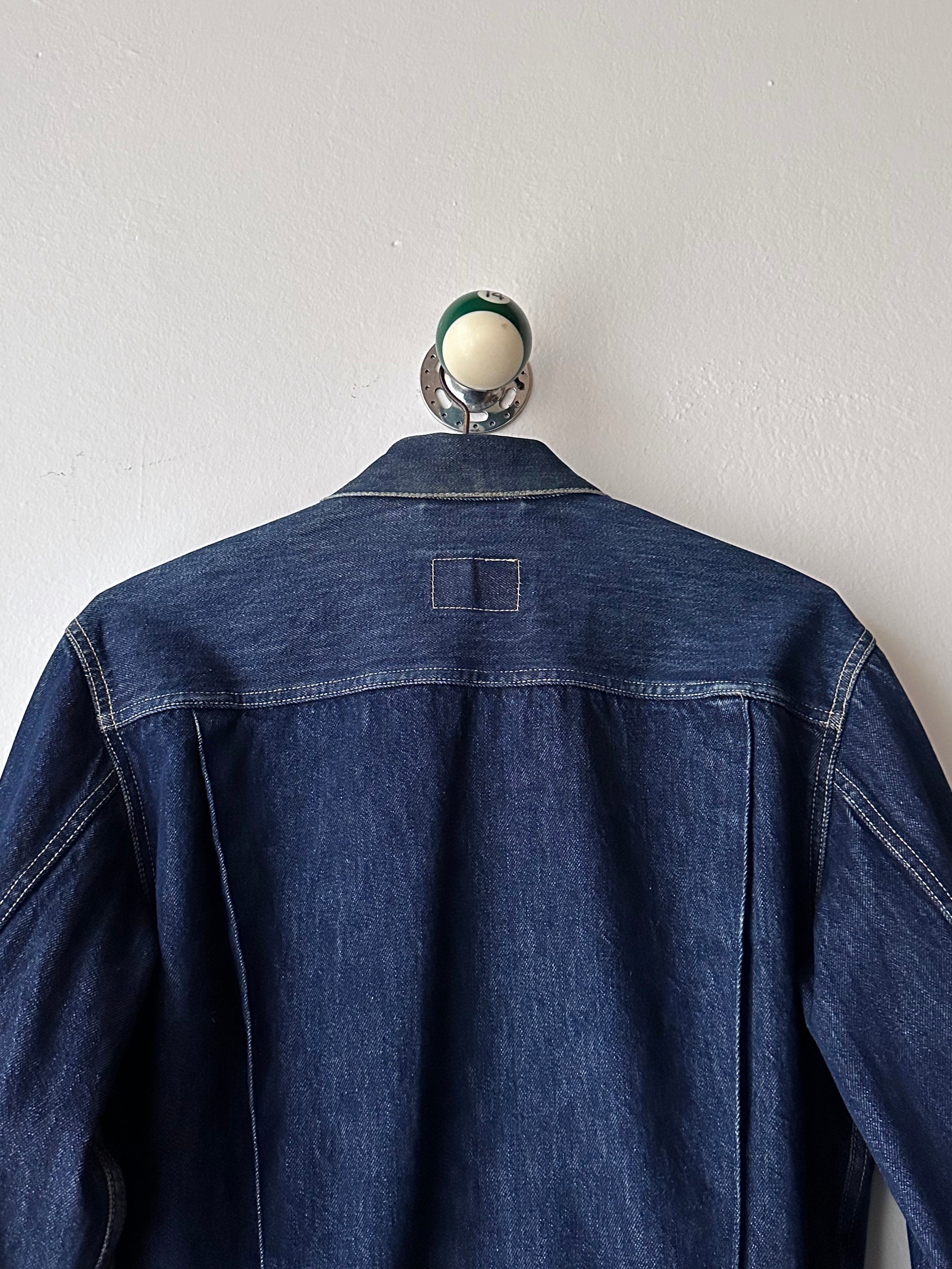 90's Levi's Italy type 2 denim jacket 507 90年代 セカンド Toto Vintage clothing store Praha Showroom totototrip Prague プラハ 古着屋 リーバイス Gジャン Denim デニム ユーロリーバイス ユーロ古着 
