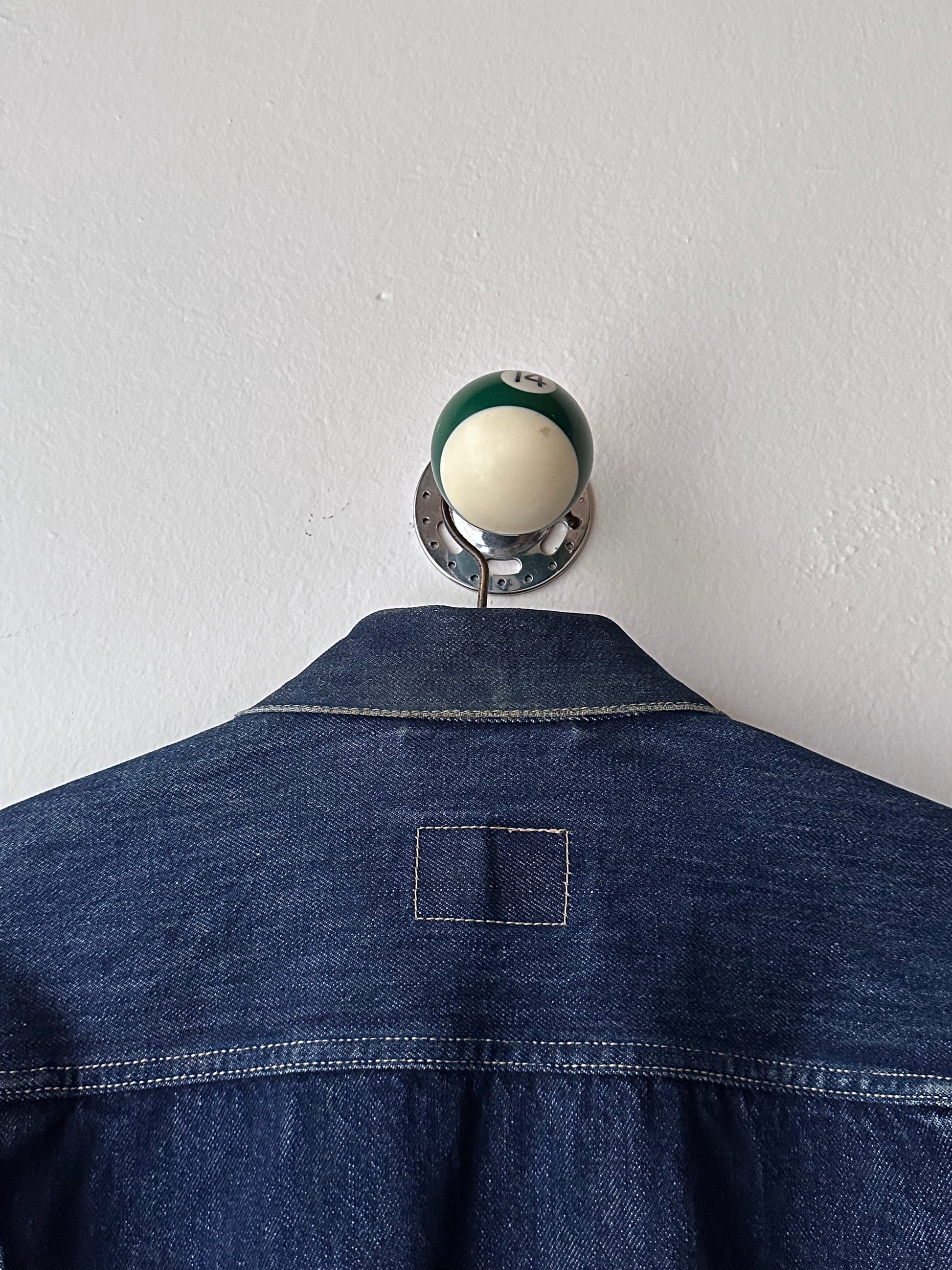 90's Levi's Italy type 2 denim jacket 507 90年代 セカンド Toto Vintage clothing store Praha Showroom totototrip Prague プラハ 古着屋 リーバイス Gジャン Denim デニム ユーロリーバイス ユーロ古着 