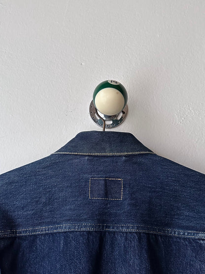 90's Levi's Italy type 2 denim jacket 507 90年代 セカンド Toto Vintage clothing store Praha Showroom totototrip Prague プラハ 古着屋 リーバイス Gジャン Denim デニム ユーロリーバイス ユーロ古着 