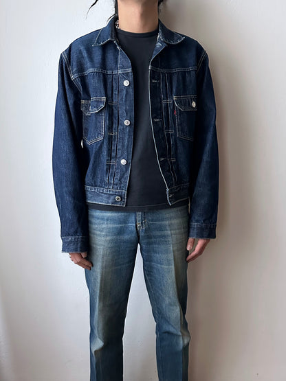 90's Levi's Italy type 2 denim jacket 507 90年代 セカンド Toto Vintage clothing store Praha Showroom totototrip Prague プラハ 古着屋 リーバイス Gジャン Denim デニム ユーロリーバイス ユーロ古着 