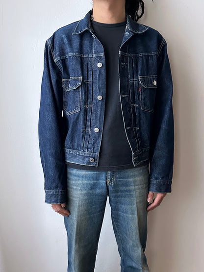 90's Levi's Italy type 2 denim jacket 507 90年代 セカンド Toto Vintage clothing store Praha Showroom totototrip Prague プラハ 古着屋 リーバイス Gジャン Denim デニム ユーロリーバイス ユーロ古着 