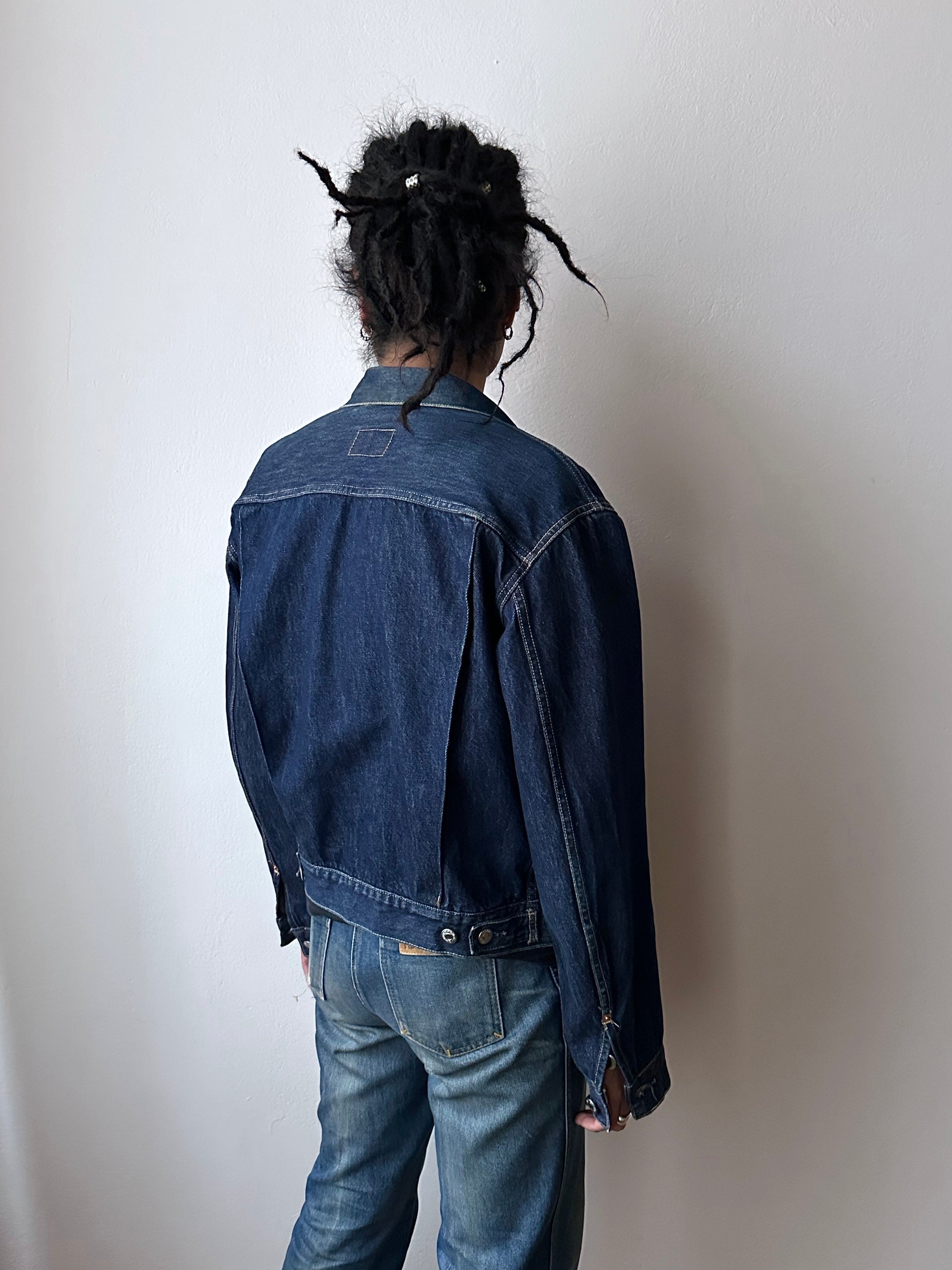 90's Levi's Italy type 2 denim jacket 507 90年代 セカンド Toto Vintage clothing store Praha Showroom totototrip Prague プラハ 古着屋 リーバイス Gジャン Denim デニム ユーロリーバイス ユーロ古着 