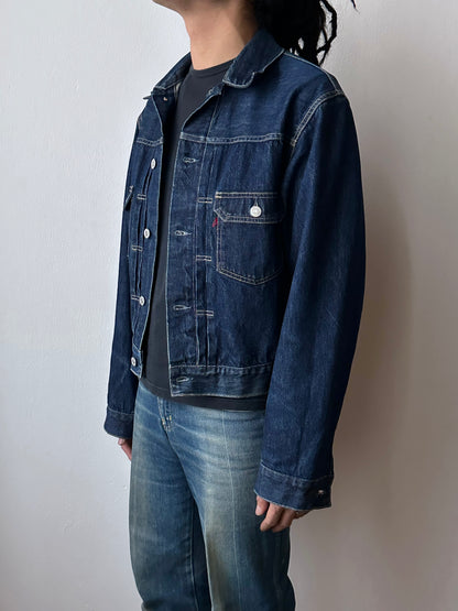 90's Levi's Italy type 2 denim jacket 507 90年代 セカンド Toto Vintage clothing store Praha Showroom totototrip Prague プラハ 古着屋 リーバイス Gジャン Denim デニム ユーロリーバイス ユーロ古着 