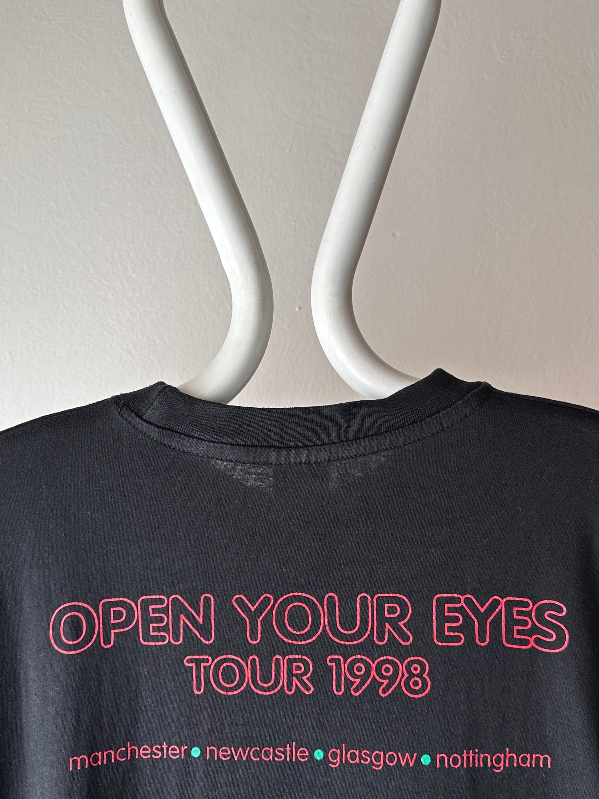 90's YES Open your eyes tour T-shirt 1998 98's Vintage Band T-shirt 90年代 バンド Tシャツ バンT プラハ  古着屋 ユーロ古着 ヨーロッパ古着 Praha Prague Vintage store