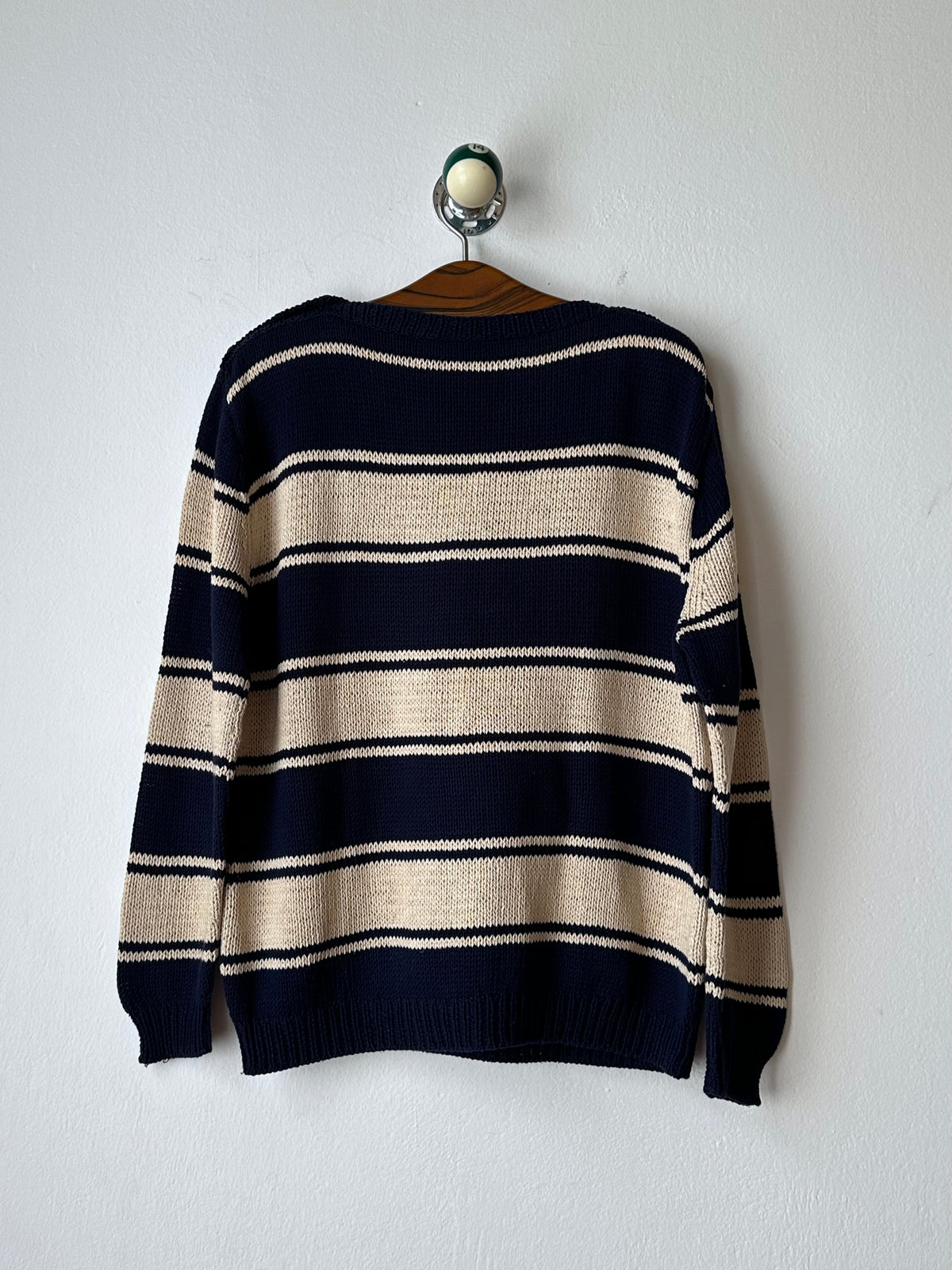Cotton striped jumper