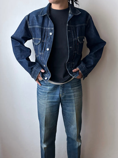 90's Levi's Italy type 2 denim jacket 507 90年代 セカンド Toto Vintage clothing store Praha Showroom totototrip Prague プラハ 古着屋 リーバイス Gジャン Denim デニム ユーロリーバイス ユーロ古着 