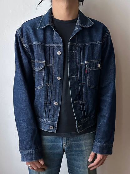 90's Levi's Italy type 2 denim jacket 507 90年代 セカンド Toto Vintage clothing store Praha Showroom totototrip Prague プラハ 古着屋 リーバイス Gジャン Denim デニム ユーロリーバイス ユーロ古着 