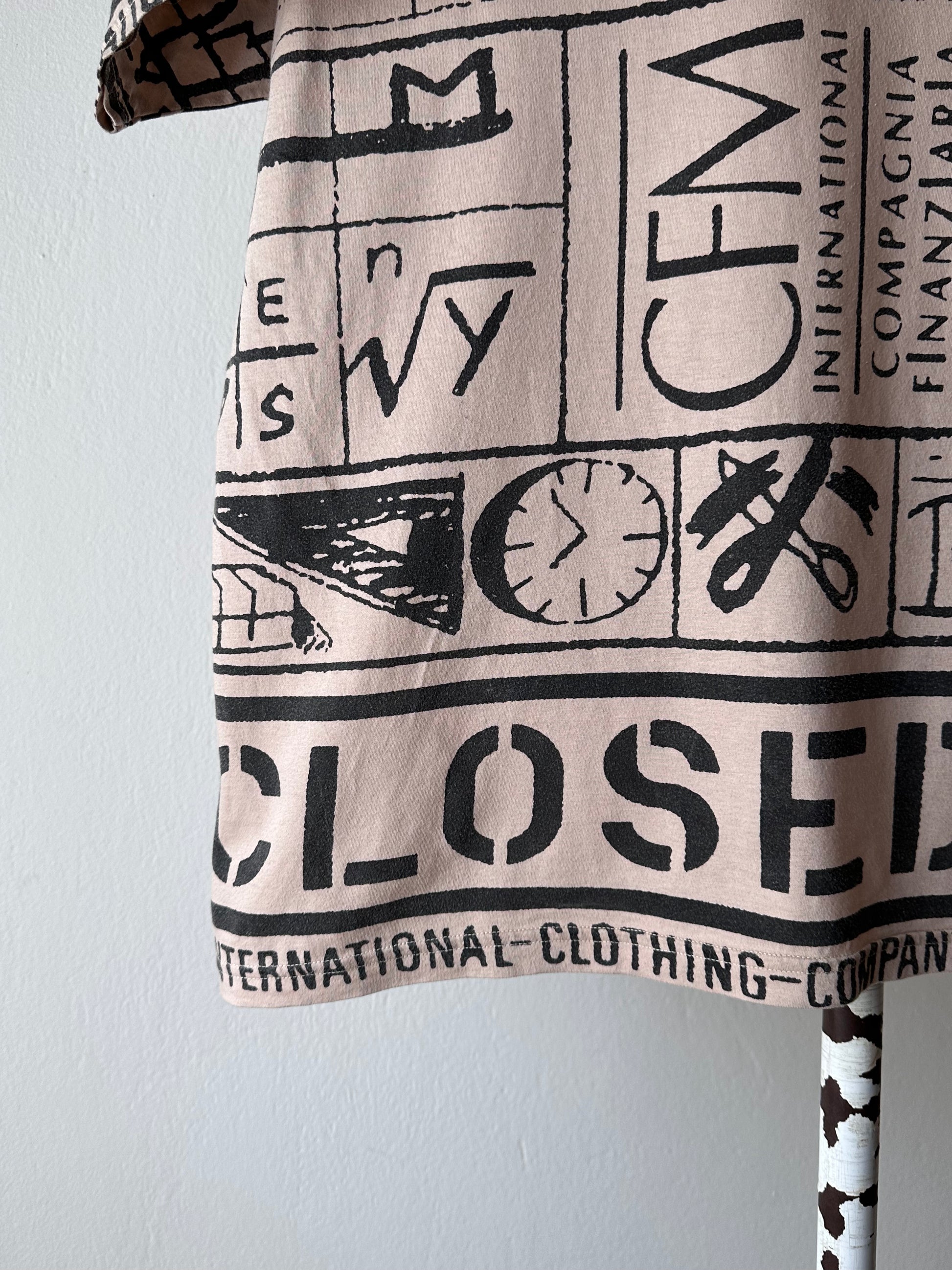 90's CLOSED 90年代 Tシャツ プラハ  古着屋 クローズド ジルボー 