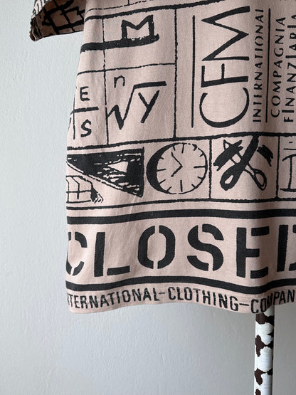 90's CLOSED 90年代 Tシャツ プラハ  古着屋 クローズド ジルボー 