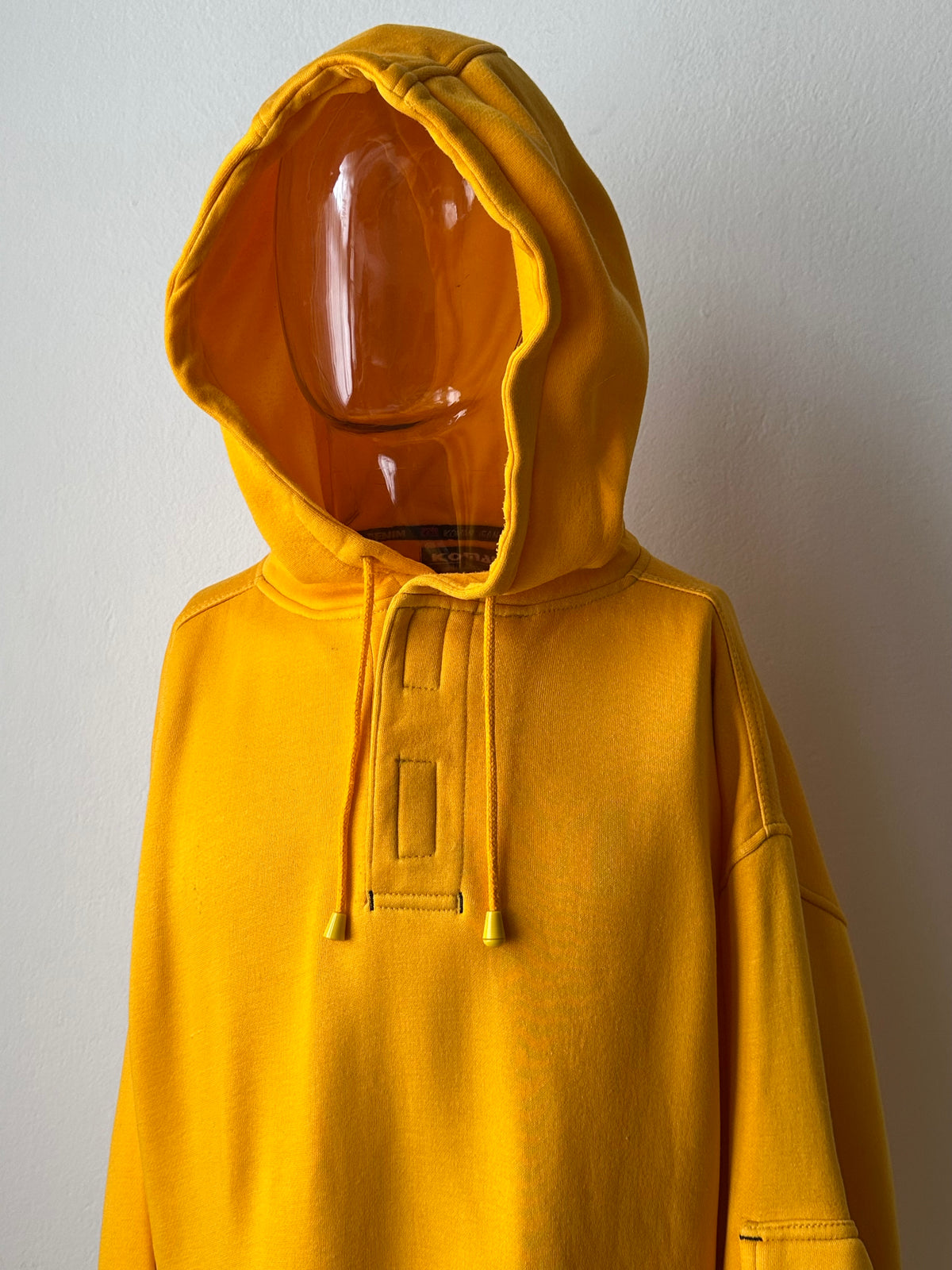 Oversized acrylic hoodie