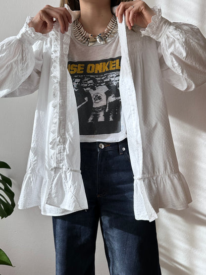 1900s German antique lace blouse