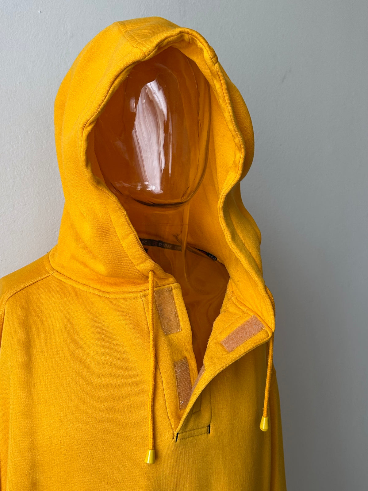 Oversized acrylic hoodie