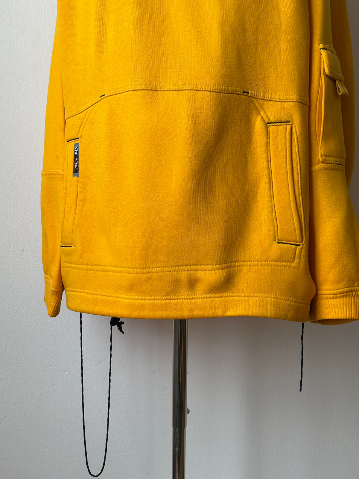 Oversized acrylic hoodie