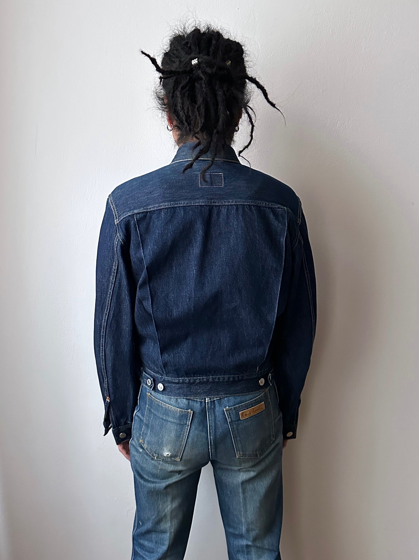 90's Levi's Italy type 2 denim jacket 507 90年代 セカンド Toto Vintage clothing store Praha Showroom totototrip Prague プラハ 古着屋 リーバイス Gジャン Denim デニム ユーロリーバイス ユーロ古着 