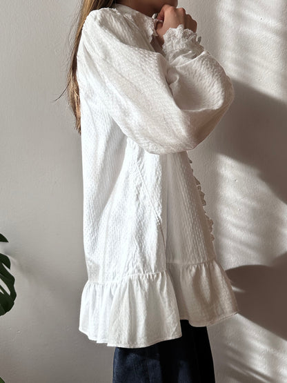 1900s German antique lace blouse