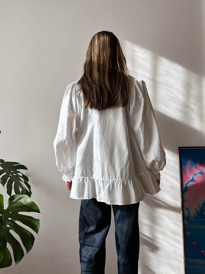 1900s German antique lace blouse