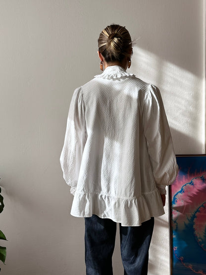 1900s German antique lace blouse