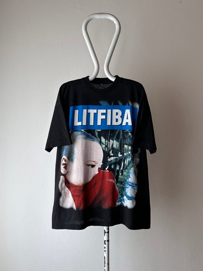 1997 LITFIBA Mondi Sommersi 90's 90年代 Tシャツ バンド Tシャツ 97's Vintage T-shirt Band T-shirt Tee ヴィンテージ プラハ  古着屋 Praha Prague Vintage store ユーロ古着 ヨーロッパ古着