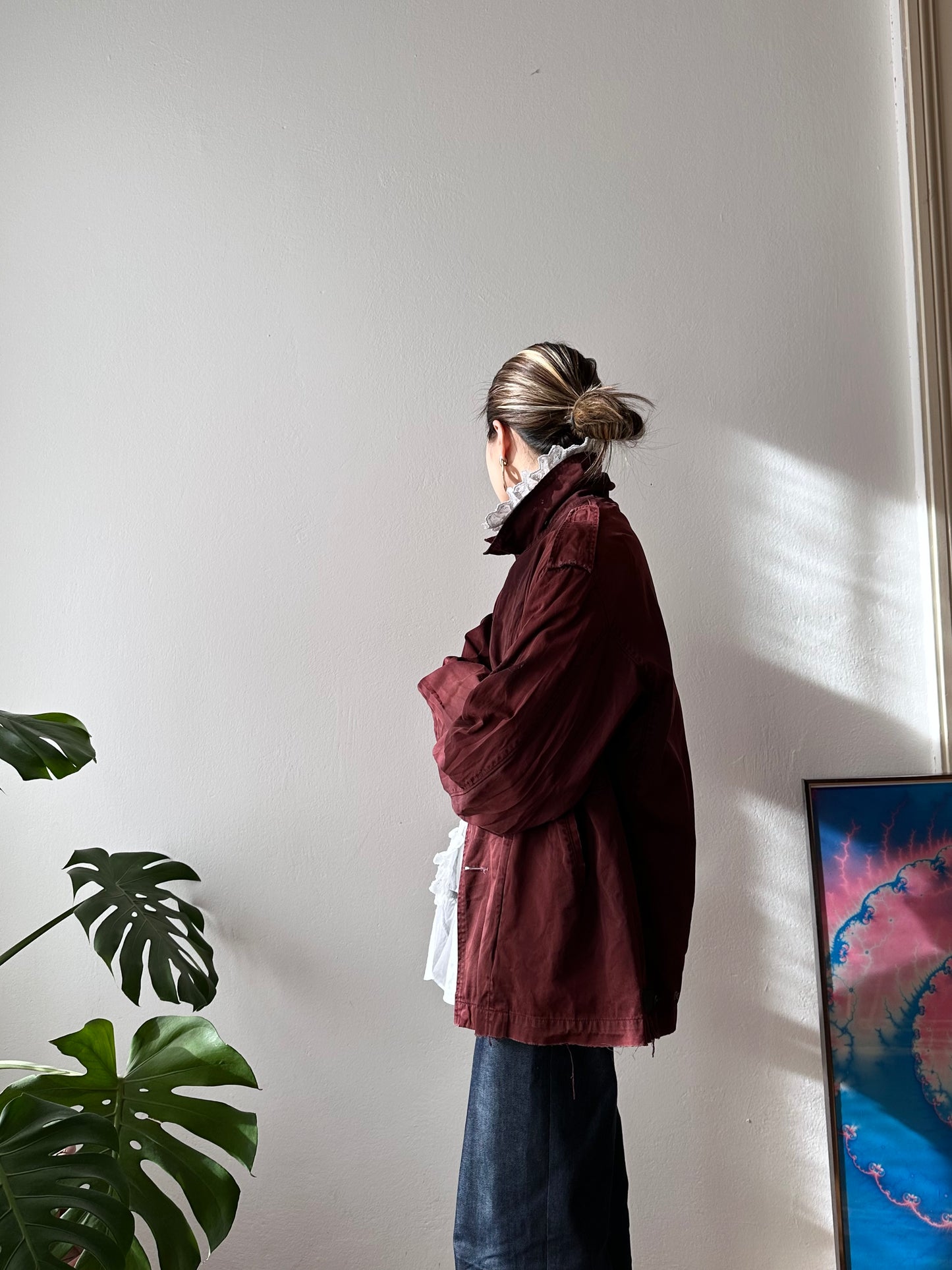 1900s German antique lace blouse