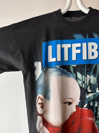 1997 LITFIBA Mondi Sommersi 90's 90年代 Tシャツ バンド Tシャツ 97's Vintage T-shirt Band T-shirt Tee ヴィンテージ プラハ  古着屋 Praha Prague Vintage store ユーロ古着 ヨーロッパ古着