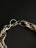 925 twist rope bracelet