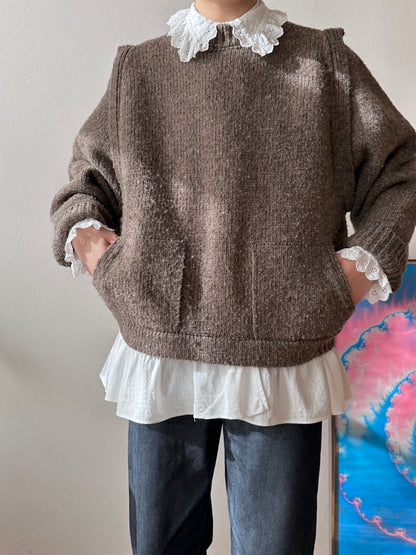 1900s German antique lace blouse