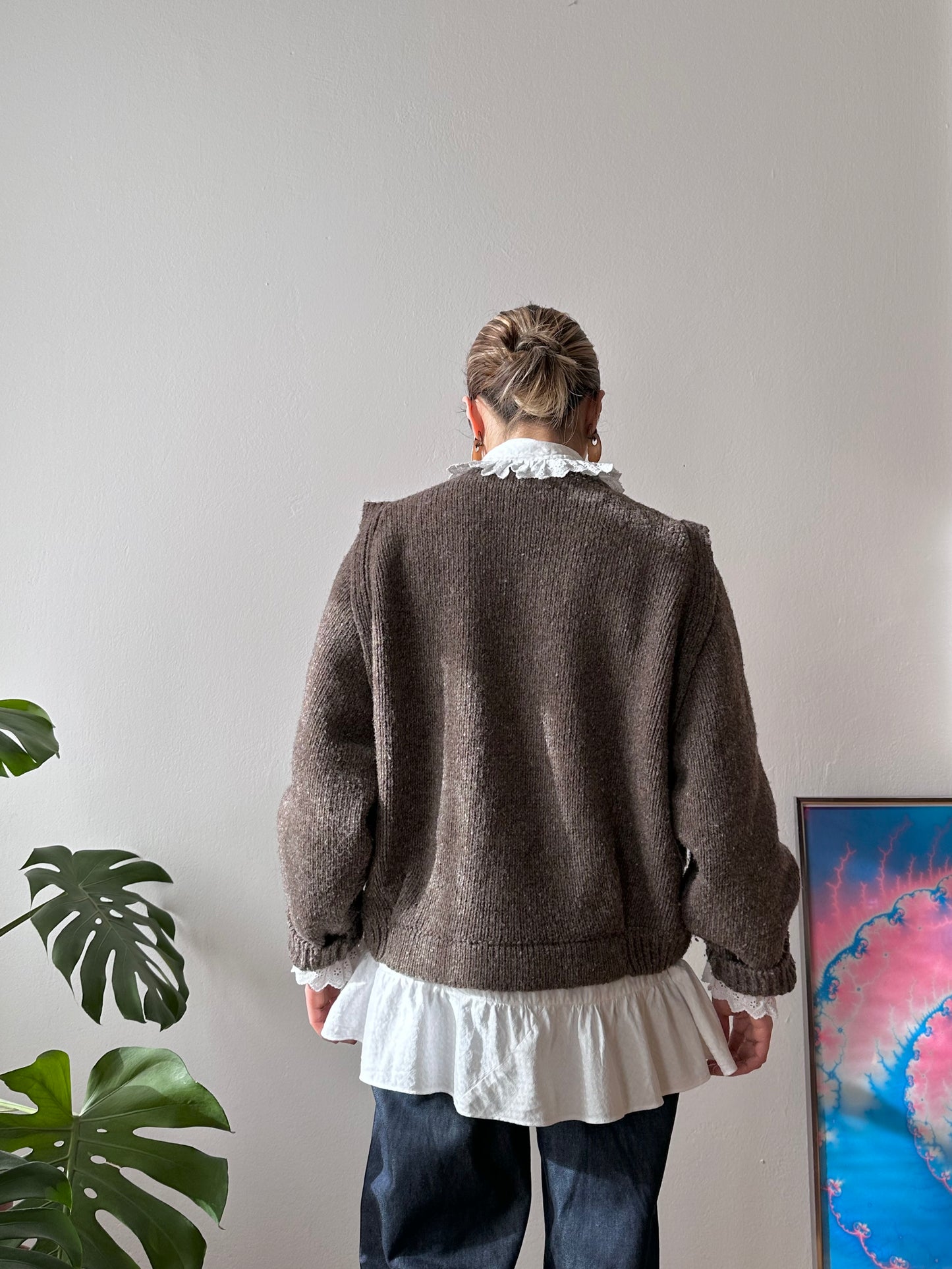 1900s German antique lace blouse