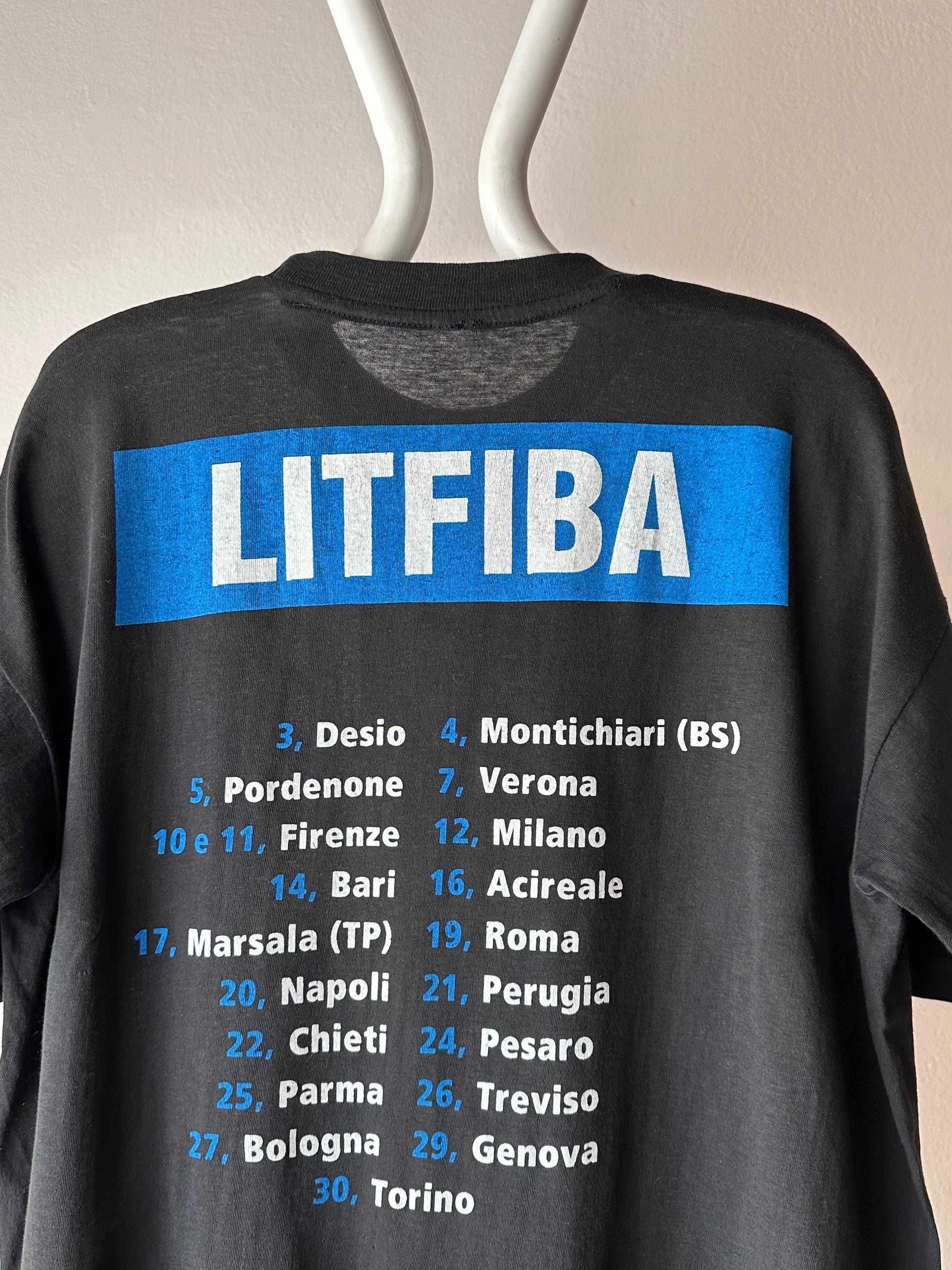 1997 LITFIBA Mondi Sommersi 90's 90年代 Tシャツ バンド Tシャツ 97's Vintage T-shirt Band T-shirt Tee ヴィンテージ プラハ  古着屋 Praha Prague Vintage store ユーロ古着 ヨーロッパ古着