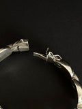 sterling silver chubby wrist