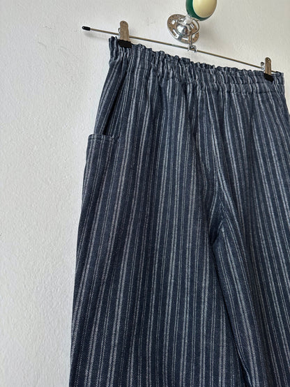 Cotton striped trousers - w24-36