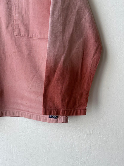 1980s French La Glazik cotton smock